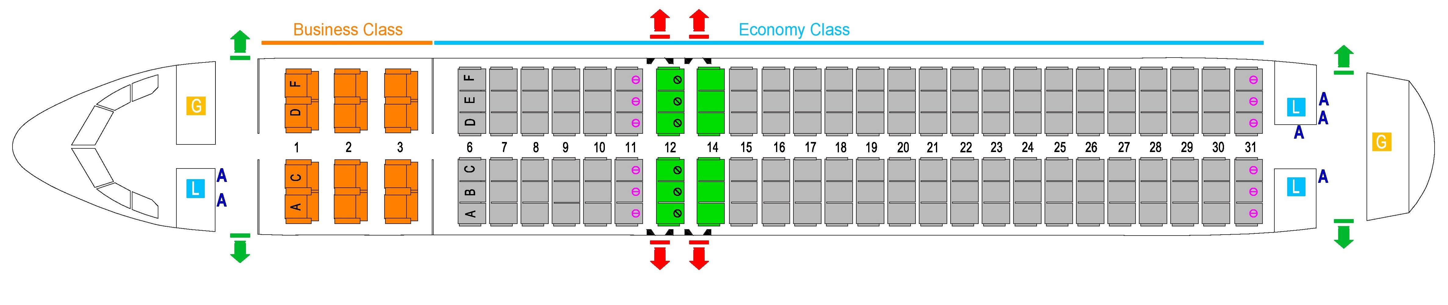 thai smile a320 seat map Flight Facilities Flight Information Srilankan Airlines thai smile a320 seat map