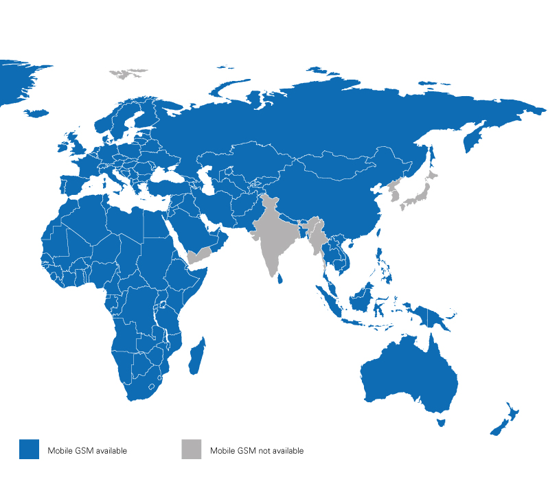 Mobile Coverage Areas