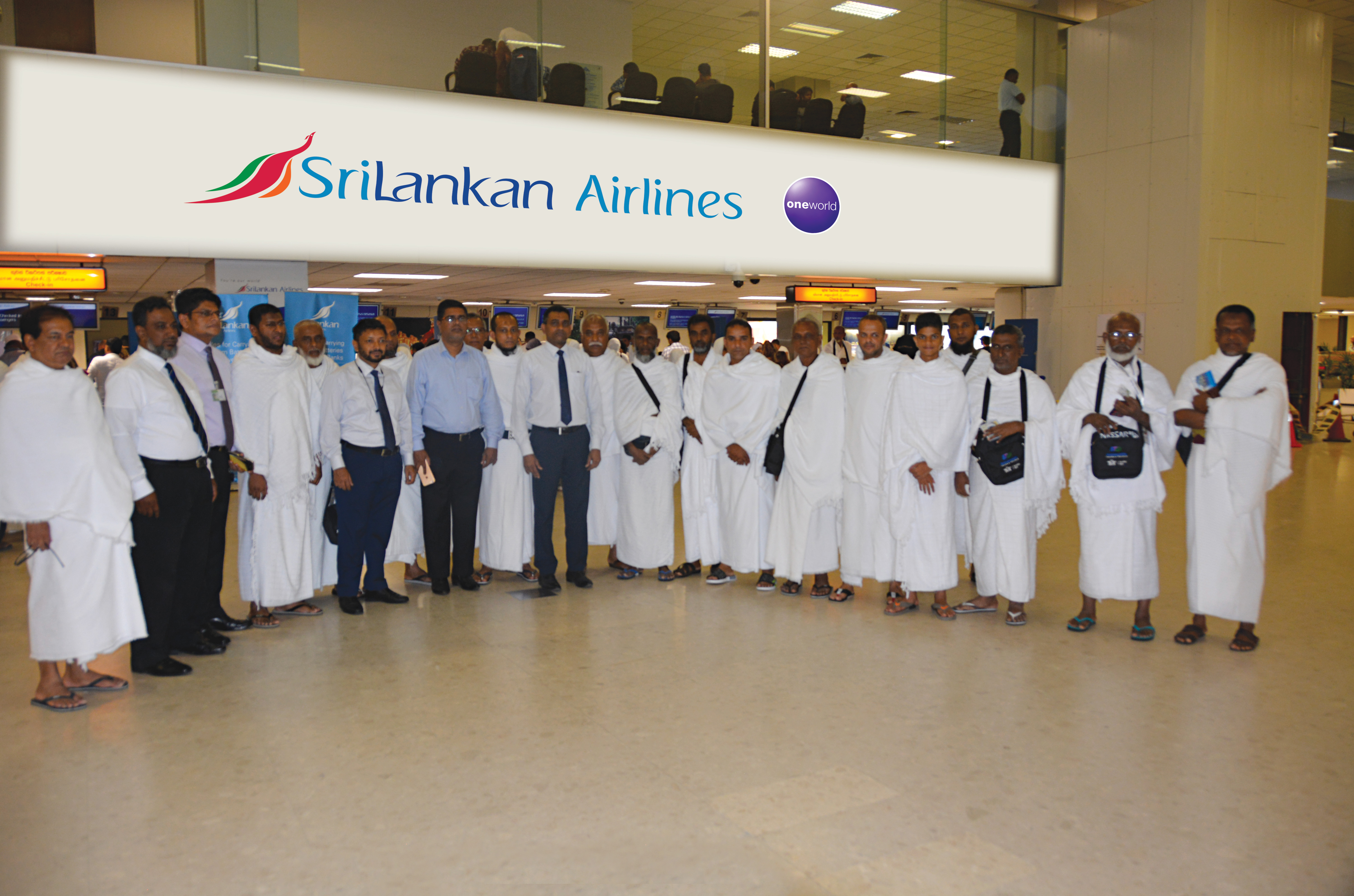 SriLankan Airlines’ first group of pilgrims this Hajj season