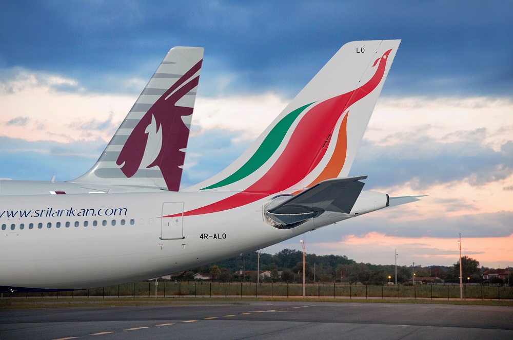 srilankan airlines strengthens presence in north america and europe through qatar airways codeshare