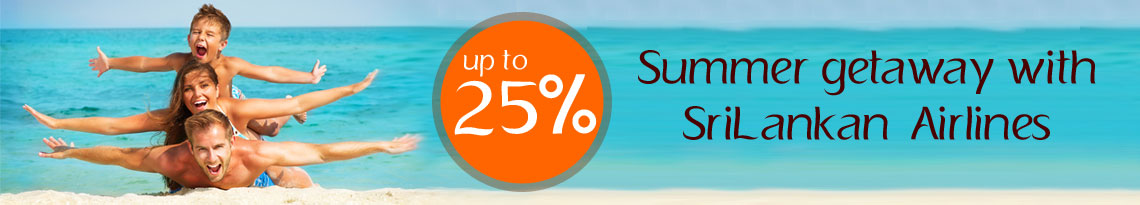 Summer getaway with SriLankan Airlines 