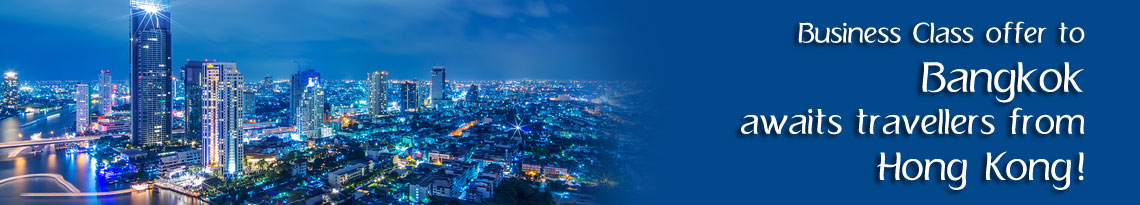  Business Class offer to Bangkok Awaits!