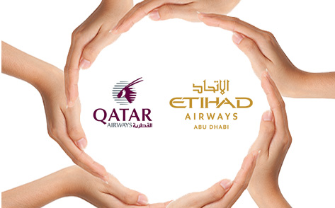 Hands of different colours forming a circle symbolizing the globe for france