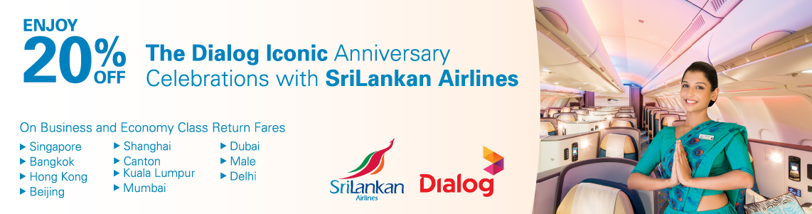  Celebrating the launch of the Dialog Iconic Store with amazing savings!