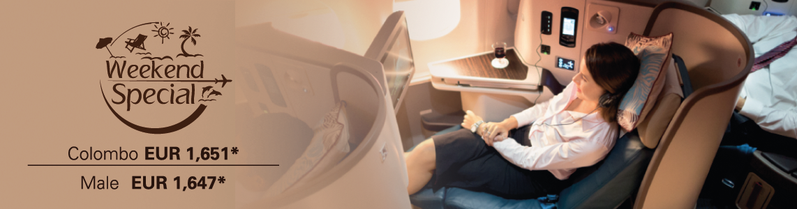 Spezielle Wochenendtarife von Frankfurt