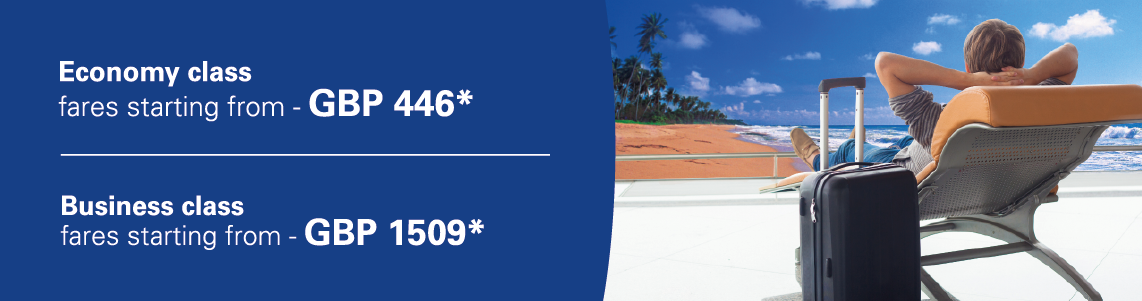 Special weekend fares to Colombo